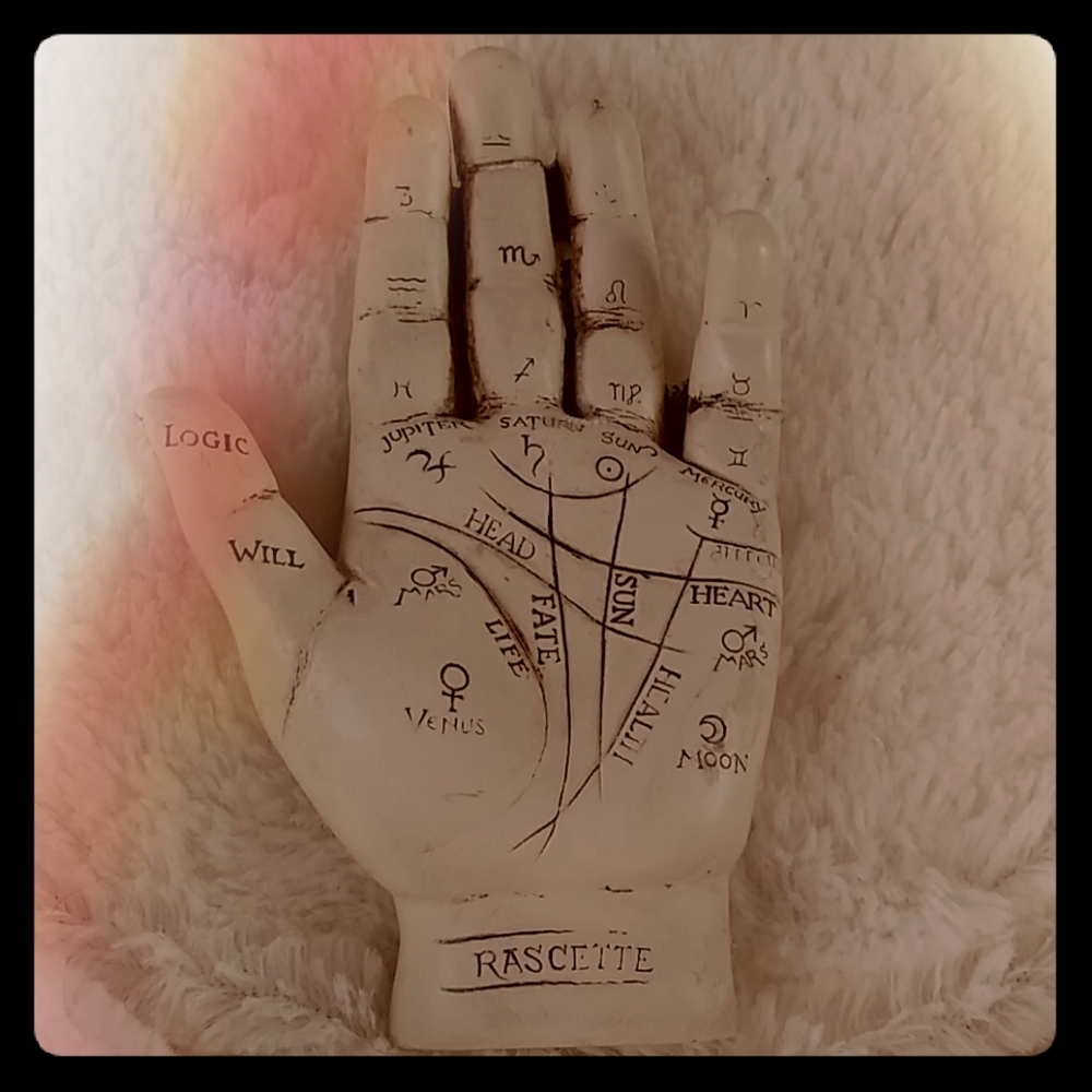 Palmistry Ebony Hand